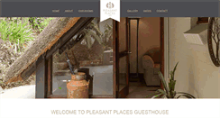 Desktop Screenshot of pleasantplaces.co.za