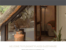 Tablet Screenshot of pleasantplaces.co.za